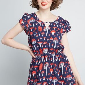 Modcloth Mushroom Dress